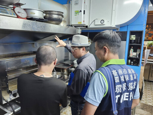 AI監控助力改善空品 臺南加強餐飲油煙管制