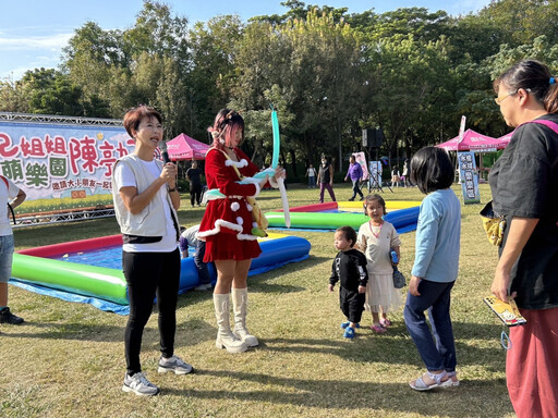 陳亭妃親子活動推陳出新 首推「妃妃姐姐聖誕雪樂園」東橋登場