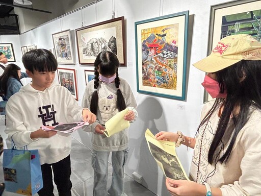 結合在地文化藝術創作 淡水國中美術班畢展 歡迎來到歡樂【遊藝園】世界