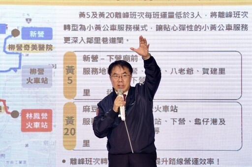 3條小黃公車全新上線 神龜志工化身幸福小秘書