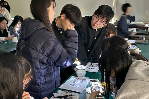 跨國科學再交流！成大科教×臺南女中×日本龍野高校生AI玩物理實驗