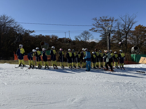 南臺科大休閒系×日本雪之森株式培育滑雪教練專才