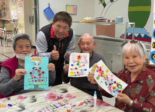 花蓮榮家手作創意卡片迎聖誕 與住民溫馨體驗