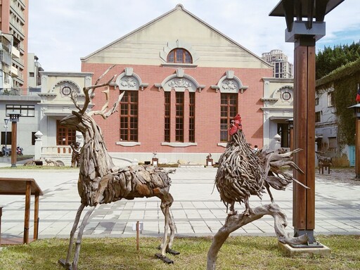 竹美館「與動物共享大自然」張弘欣漂流木創作展 啟發從做中學成為藝術家!