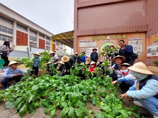 南市永康國小打造水保基地 開創食農防災新紀元