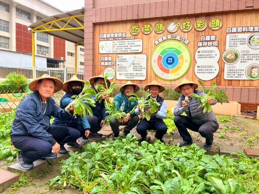 南市永康國小打造水保基地 開創食農防災新紀元