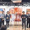 彌雅藝術預言創作展盛大登場 竹市秘書長張治祥、竹美館長葉于正聯手揭簾