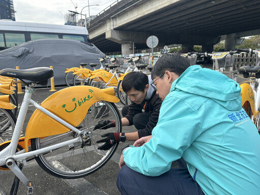 春節連假YouBike與共享運具服務不打烊！新北交通局強化稽查與管理