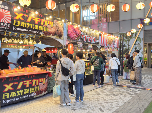 南紡「日本屋台祭」熱鬧登場 日本道地美食、娛樂一次滿足