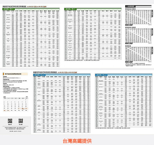 高鐵和平紀念日疏運加開75班次列車 1/30零時起開放購票