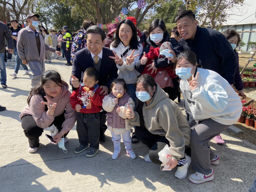 陳福海大年初一走訪農林漁牧4所 向鄉親拜年