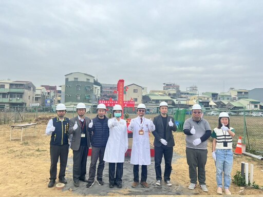 高榮臺南分院員工職務宿舍動土 預計115年完工啟用