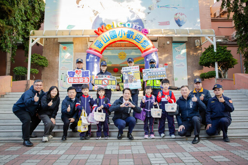 迎接開學日！ 竹市警察局「護童專案勤務」守護學童安全每一步