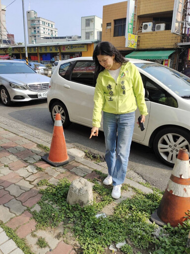 臺南市新市區中正路人行步道改善經費 千呼萬喚 中央終於給錢了