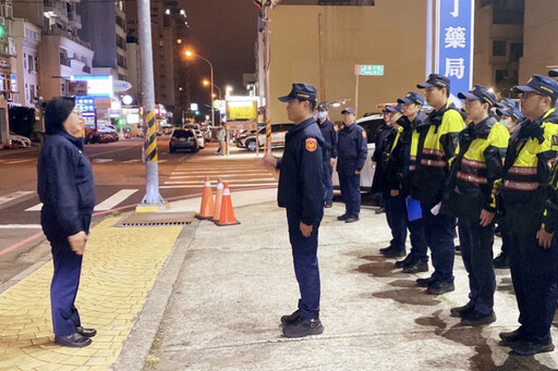 展現打擊犯罪決心 竹縣警持續擴大強化臨檢威力掃蕩防制暴力犯罪