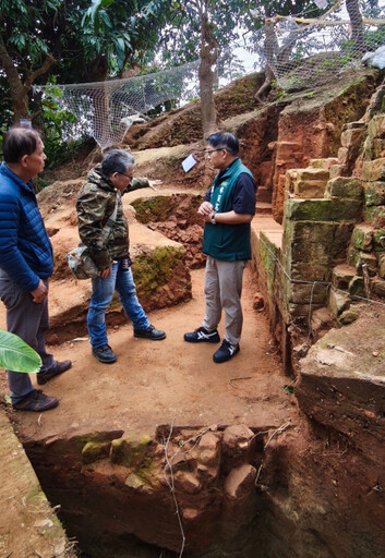 清代關廟保東糖漏窯遺址出土，立委林俊憲爭取經費保存重要文化遺跡