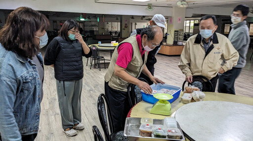 白河榮家連假前伙食稽核 確保住民飲食安全與品質