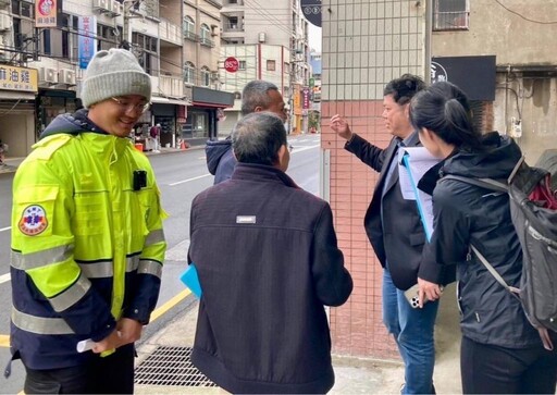 竹市消防局首場駐地廳舍訪視作業 盤點工作及生活空間潛在安衛風險