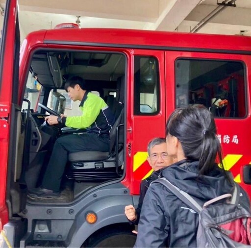 竹市消防局首場駐地廳舍訪視作業 盤點工作及生活空間潛在安衛風險