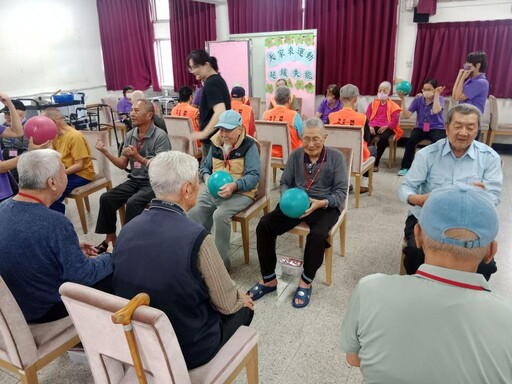 屏東榮家推動住民健康促進計畫 關懷長者活力滿分