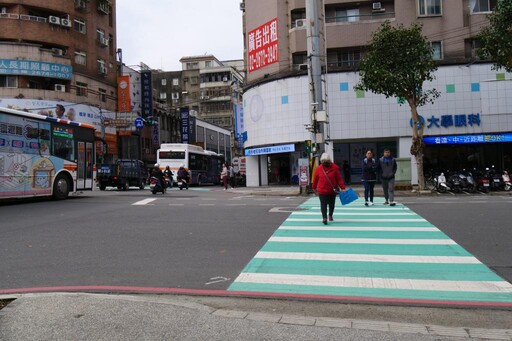 新北永續提升人行安全 「人本交通」守護市民每一步