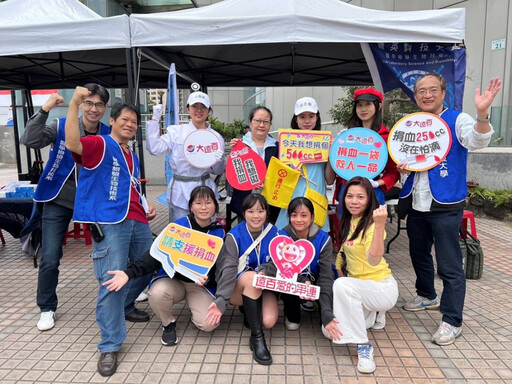 春暖花開捐血送暖 輔英科大醫技系免費血氧檢測獲好評