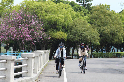 低碳旅遊西遊趣 單車安全樂悠遊 共創安全旅遊環境 大人小孩安心暢遊