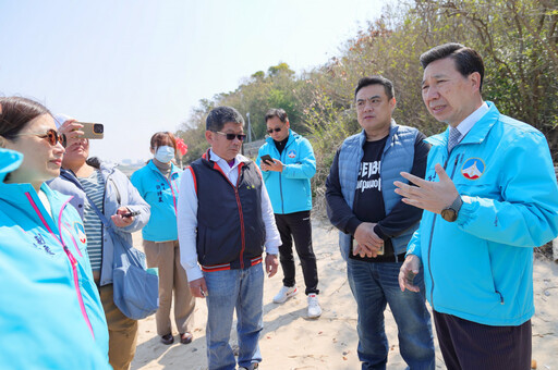 建功嶼封島會勘 陳福海：歷史原貌與工程品質並重 塑造觀光新亮點