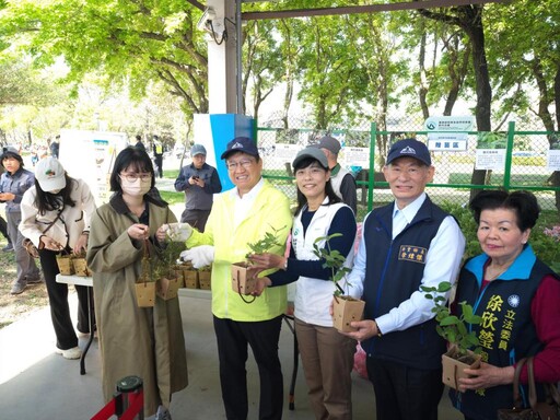 響應植樹月 林保署新竹分署攜手竹縣府植樹贈苗「織一片生態綠網」