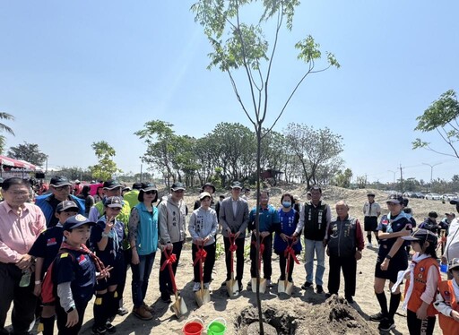 南市攜手植樹共築生態 手植希望 綠網相連