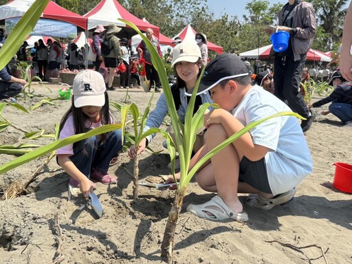 南市攜手植樹共築生態 手植希望 綠網相連