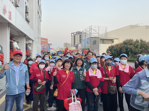 台南市東區竹篙厝上帝廟行之有年的玄天上帝遶境祈福盛會22日正式開始