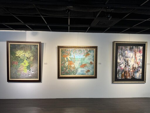 藝術揮灑與卓越呈現 首屆「湖光之星」湖畔畫會菁英聯展竹市文化藝廊展出