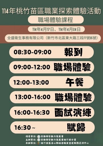 助身障者發掘就業新方向 桃竹苗分署攜手企業合辦「洗衣業」職業探索