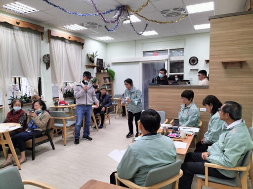 白河榮家新進住民座談茶會 傾聽心聲溫馨交流