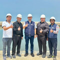 2.2億挹注永安漁港北岸疏濬 桃市農業局偕中壢區漁會新任三巨頭視察