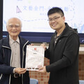 睿友文學館陳長慶蒞臨金大華語文學系談《金門文藝》故事