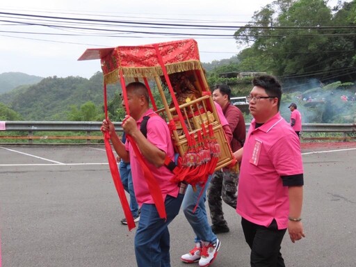 新北遶境祈福展文化魅力 民政局長林耀長親臨三峽、石碇祝壽媽祖