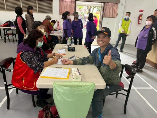 白河榮家攜手臺中廉政包公文化協進會 愛心義診列車 守護住民健康