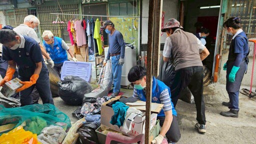 嘉義榮服處鏈結慈濟 攜手改善遺眷居家環境