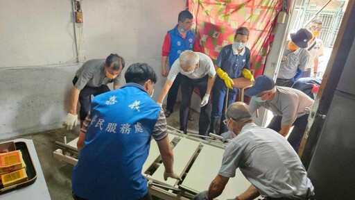 嘉義榮服處鏈結慈濟 攜手改善遺眷居家環境