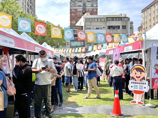 媽媽我挺你、攜手向前行 桃竹苗分署幸福市集爆棚綻放女力就業創業成效
