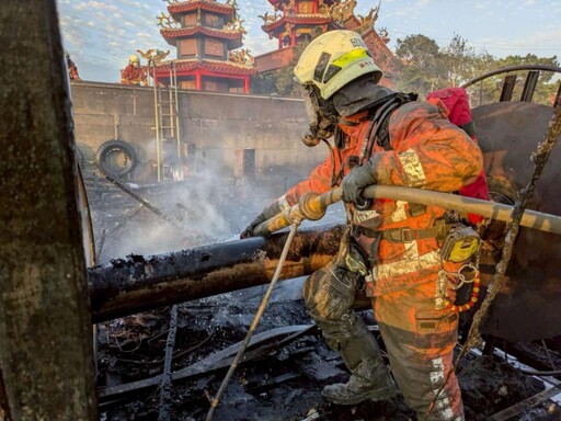 響應國際消防員日 竹市府致敬無畏英雄感謝消防人員守護市民安全