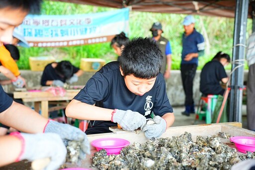 金寧石蚵文化季潮間探趣 採蚵小健將1日體驗蚵農之旅