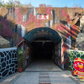 獅山砲陣地坑道內部岩壁進行結構安檢 部分日期暫停對外開放