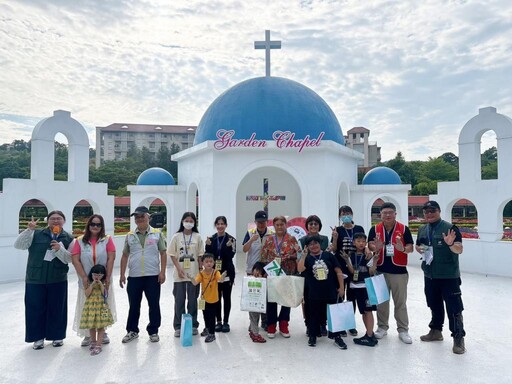 新竹家扶x台積電8廠志工 「大手拉小手：印手印」促進親子關係趣