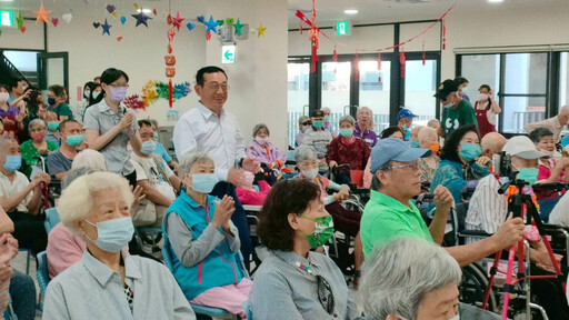 百歲郭景林爺爺紀壽 臺南榮家溫馨歡喜慶生