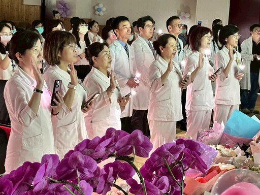 中榮嘉義灣橋分院團隊喜慶國際護師節溫馨感性
