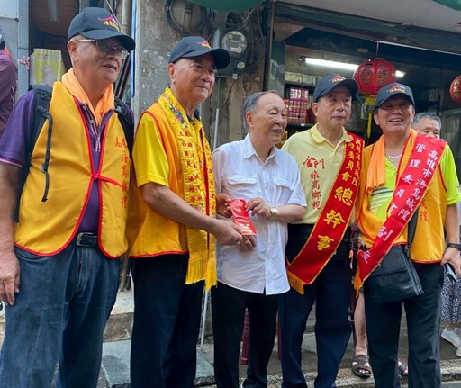 南臺灣7金同會×高雄浯島城隍爺歡喜回金母廟做客參與遶境