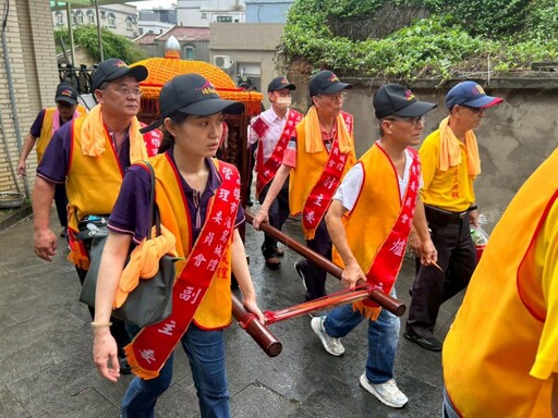 南臺灣7金同會×高雄浯島城隍爺歡喜回金母廟做客參與遶境